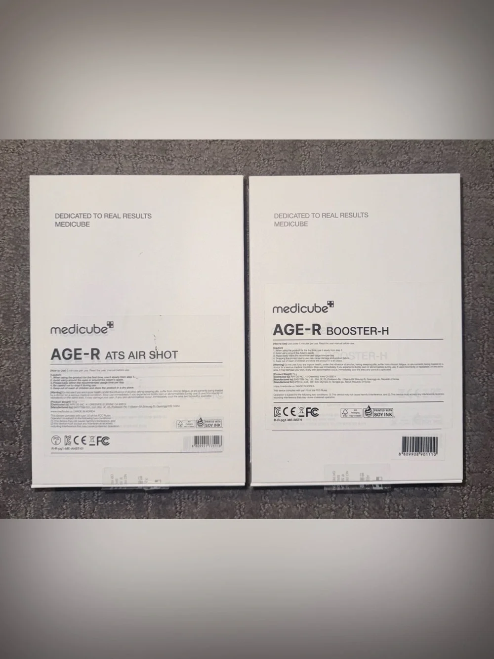 MediCube Age-R Air & Age-R Booster Skincare Device Set